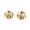 Texture Brass Beads KK-S379-02G-B-1