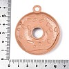 Spray Painted Alloy and Enamel Big Pendants PALLOY-T092-85A-3