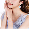 120Pcs 8 Colors Frosted & Gradient Color Opaque Resin Beads RESI-TA0003-85-8