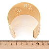 304 Stainless Steel Cuff Bangles for Women BJEW-U026-03G-3