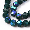 Opaque Glass Beads Strands EGLA-A035-P8mm-L23-3