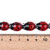 Handmade Lampwork Bumpy Beads Strands LAMP-N028-07-4