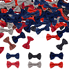 120Pcs 6 Colors Handmade Woven Costume Accessories WOVE-PH0001-18A-1