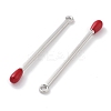 Rack Plating Alloy Enamel Pendants PALLOY-F311-07P-2