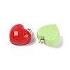 Opaque Resin Pendants X-RESI-Q232-02-2
