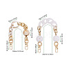 2Pcs 2 Style Oval & Round Beads Acrylic Bag Handle FIND-GN0001-16C-3