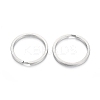 Tarnish Resistant 304 Stainless Steel Split Key Rings STAS-I123-23E-2