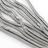 Brass Snake Chain Necklace Making X-NJEW-Q289-03-2