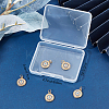Brass Micro Pave Cubic Zirconia Pendants KK-BBC0003-39-7