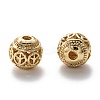 Alloy Hollow Beads PALLOY-P238-21G-RS-2