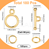 60 Sets Tibetan Style Alloy Toggle Clasps FIND-SP0004-87-2
