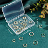 30Pcs 3 Style Brass Bead Frames KK-BBC0003-84-7