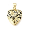 Brass Pendants KK-V007-011G-02-1