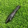 Natural Obsidian Carved Healing Dagger Figurines PW-WG52324-01-1