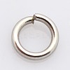 Tarnish Resistant 304 Stainless Steel Open Jump Rings STAS-E067-08-5mm-1