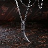 316L Surgical Stainless Steel Pendant Necklaces NJEW-BB29796-5
