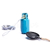 Alloy Gas Tank & Camping Stove Miniature Ornaments PW-WGA43A8-01-1