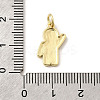 Brass Enamel Pendants KK-K302-21A-G-3