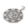 Non-Tarnish 201 Stainless Steel Pendants STAS-S126-04P-2