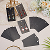 100Pcs Rectangle Paper Jewelry Display Cards CDIS-SP0001-19-3