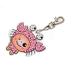 DIY Constellations Pattern Cartoon Keychain Diamond Painting Kits ZODI-PW0001-107D-1