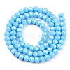 Electroplate Glass Beads Strands LS-EGLA-A034-P6mm-A06-3