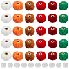 60Pcs 6 Colors Imitation Rabbit Hair European Beads FIND-PA0001-25-7