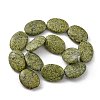 Natural Serpentine/Green Lace Stone Beads Strands G-P469-02-6