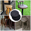 Velvet Round Stool Cover AJEW-WH20020-290D-5