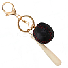 DIY Leather Keychain Making Kits AJEW-WH20020-345G-15-6