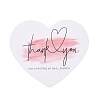 Coated Paper Thank You Greeting Card X1-DIY-F120-03B-2