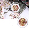 Aluminum Alloy Cabochons & Rhinestone LS-MRMJ-WH0072-06-1