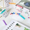 35Pcs 7 Colors EVA Plastic Zip-lock Bags ABAG-SP0001-18A-3