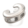 304 Stainless Steel Slide Charms STAS-B075-37P-C-2