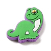 Cartoon Dinosaur Food Grade Eco-Friendly Silicone Focal Beads SIL-Q022-05B-1