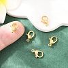 SHEGRACE Brass Lobster Claw Clasps XGR0097G-130G-3