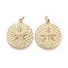 Ion Plating(IP) 304 Stainless Steel Pendants STAS-F256-002G-2