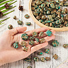 100G 2 Colors Opaque Acrylic Beads OACR-TA0003-30-6