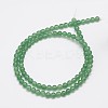 Natural & Dyed Malaysia Jade Bead Strands G-A146-4mm-A04-2
