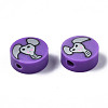 Handmade Polymer Clay Beads X-CLAY-N008-036-4
