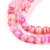 Baking Paint Glass Beads Strands DGLA-N003-4mm-A01-3