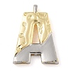 Brass Pendants PALLOY-S036-01G-A-1
