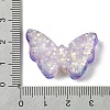 Spray Painted Resin Decoden Cabochons LS-RESI-C045-07D-3