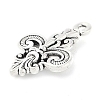 Tibetan Style Alloy Flower Pendants TIBEP-S291-22-RS-3