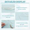 1Pc Flat 925 Sterling Silver Wires STER-BC0002-25A-4