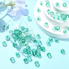 100Pcs Frosted Baking Paint Glass Beads DGLA-YW0001-36I-4