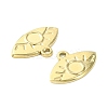 304 Stainless Steel Pendant  Cabochon Settings STAS-L269-021G-3