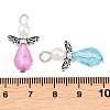 4 Sets Angle Shape Acrylic Pendants FIND-PH0009-11-3