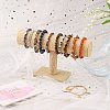 Linen T-Bar Bracelet Display Stands X-BDIS-WH0003-04B-5