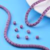 Polymer Clay Bead Strands CLAY-T001-C51-7